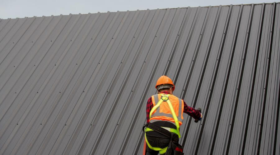 Professional metal roof installation services in Farwell, MI